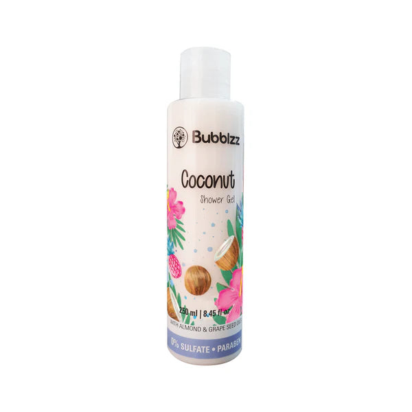 Bubblzz Coconut Shower Gel - 250 ml