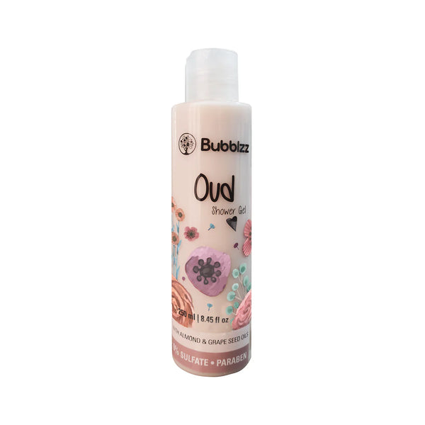 Bubblzz Oud Shower Gel - 250 ml
