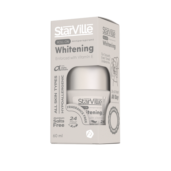 Starville Whitening Roll On Fragrance Free 60 ml