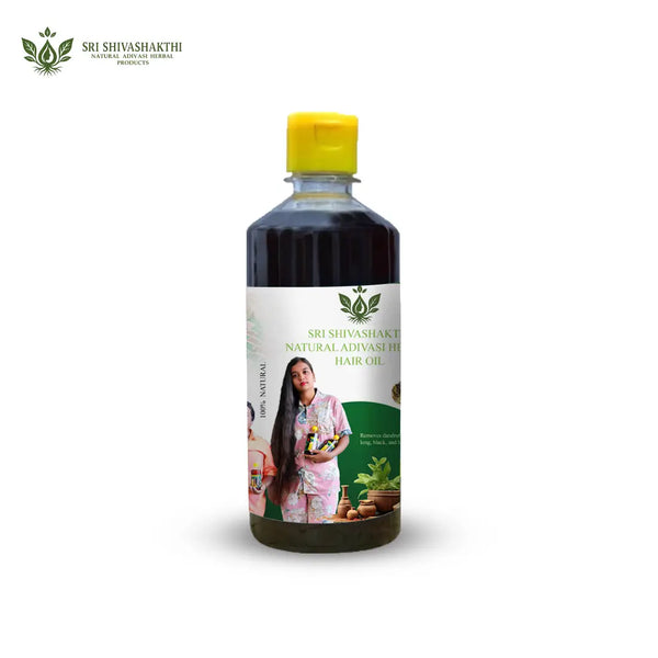 Sri Shivashakthi Adivasi Herbal Hair oil – 500 ml