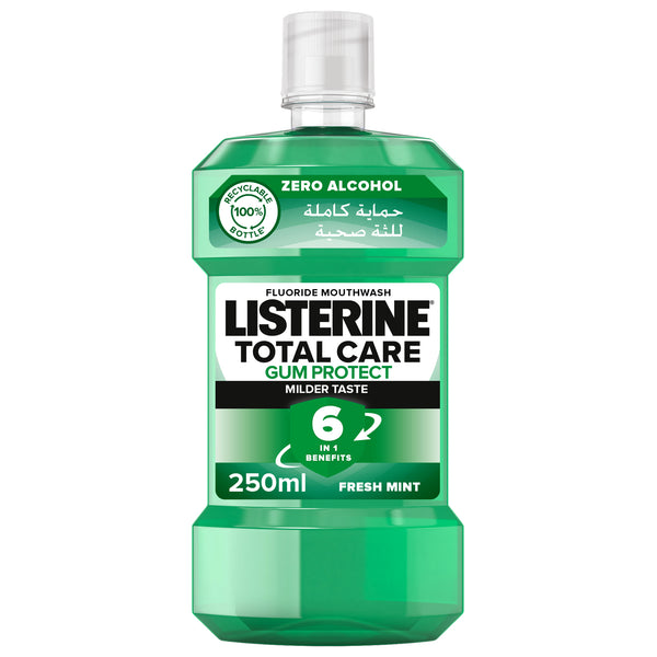Listerine Total Care Gum Protect Milder Taste Mouthwash 250ml