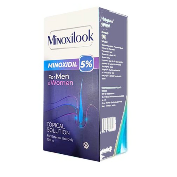 MINOXILOOK MINOXIDIL 5% FOR MEN & WOMAN TOPICAL SOLUTION 100ML