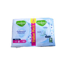 Molped anti bacterial maxi long 18pcs