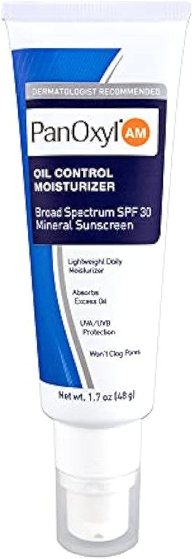 panoxyl oil control moisturizer Am