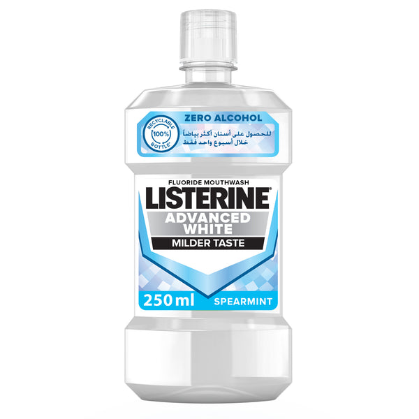 LISTERINE Advanced White Milder Taste Mouthwash 250ml
