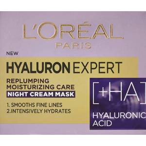 LOREAL hyaluron expert night cream mask 50ml