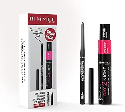 Rimmel mascara Day2night&Scandal Eye Black Offer