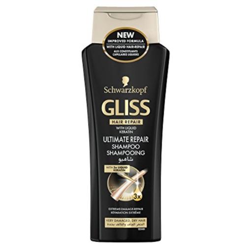GLISS SHAMPOO ultomate repair black 400ml