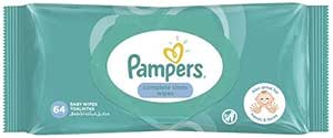 PAMPERS WIPES 64 PCS