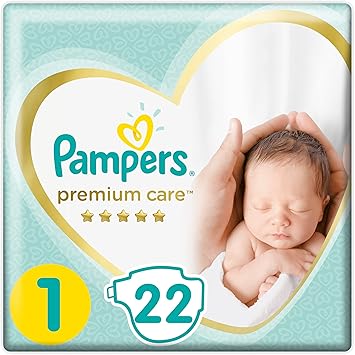 pampers pc 1- 22 pcs