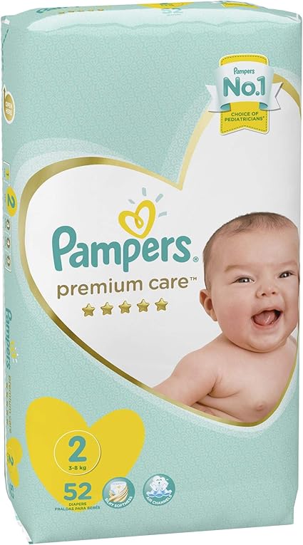 PAMPERS PC 2 52 pcs 10% offer