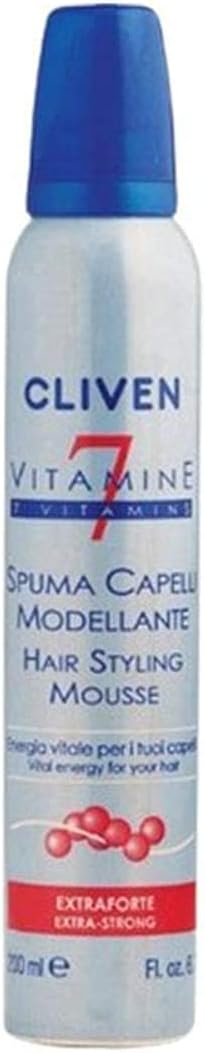 cliven styling mousse 200 ml Extra Strong