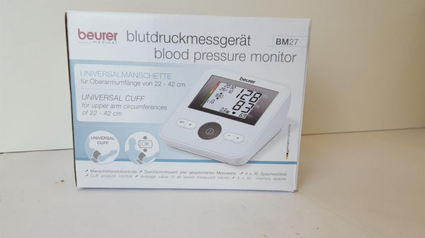 BEURER BLOOD PRESSURE MONITOR BM 27