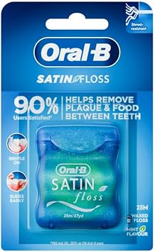 ORAL B DENTAL FLOSS SATIN MINT