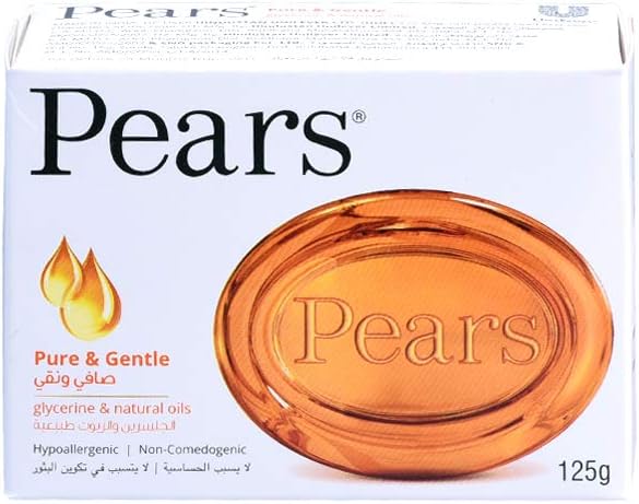 PEARS SOAP 125GM natural oils orange