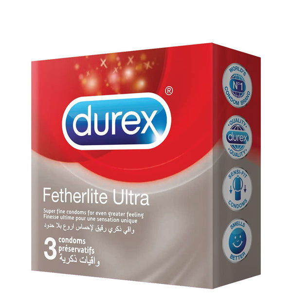 DUREX FEATHERLITE ULTRA 3 CONDOMS