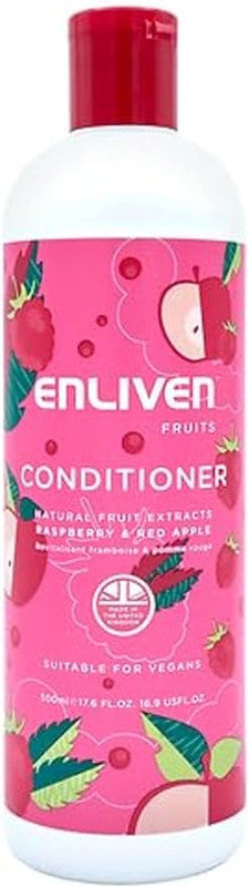 ENLIVEN SHAMPOO 400 ML RASPBERRY & RED APPLE