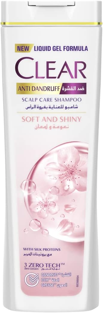 CLEAR SHAMPOO  180ML  7 L.E offe woman Soft&Shiny