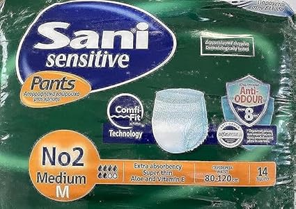 sani adult M diapper 14 culotte