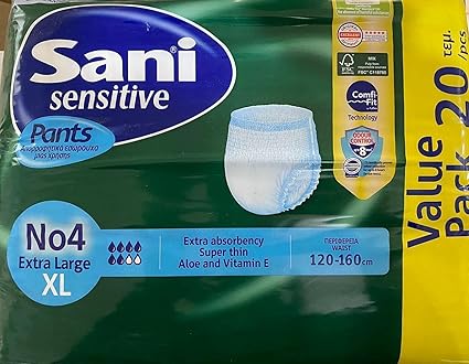 sani adult XL diapper 20 culotte