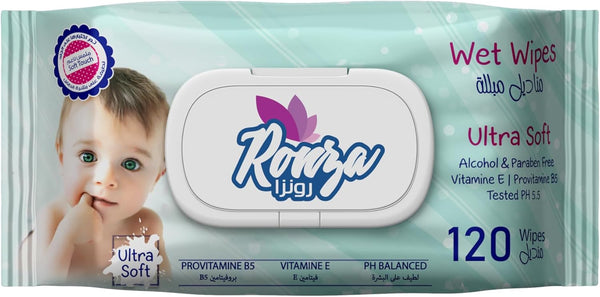 RONZA WET WIPES 120 PIECE