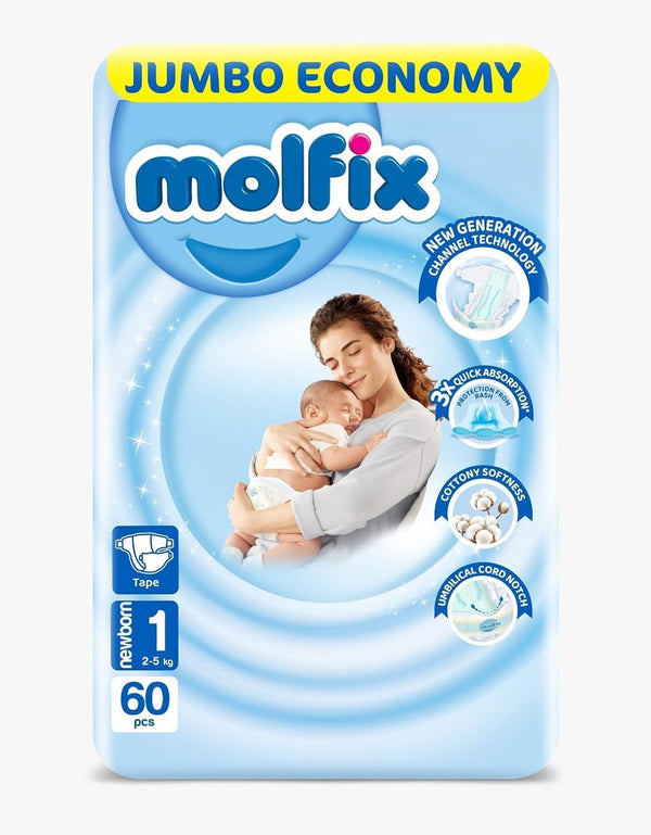 MOLFIX 1 newborn 60 PCS