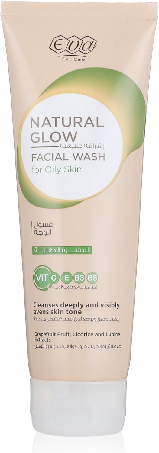 Eva Natural Glow Facial Wash Oily skin 100ml