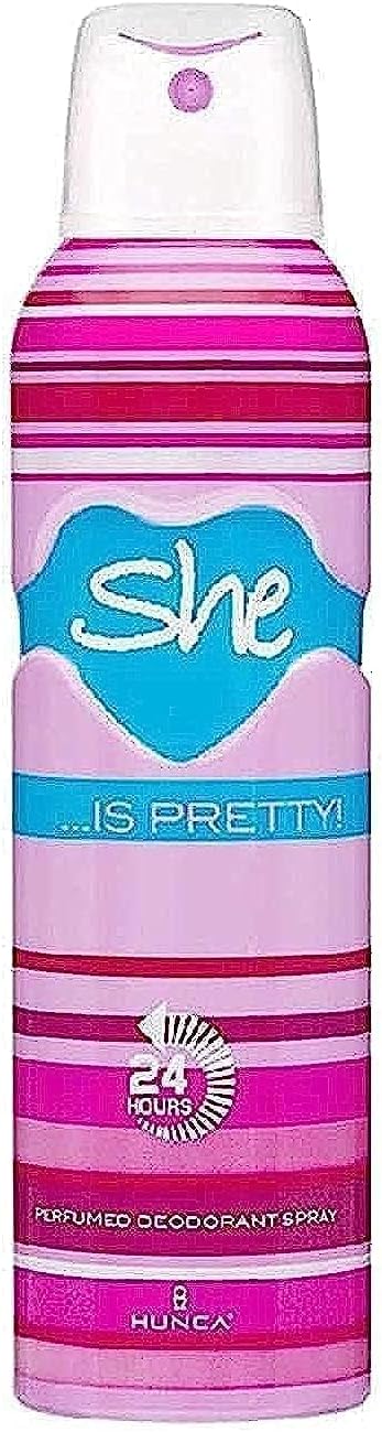 she deodrant spray 150ml Pretty