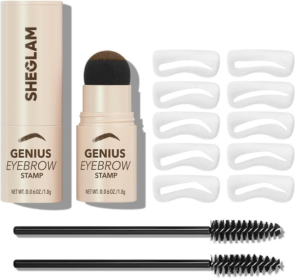 sheglam eyebrow stamp chocolate