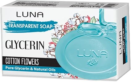 LUNA GLYCERIN SOAP 115 G Cotton Flowers