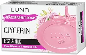 LUNA GLYCERIN SOAP 115 G Rose &Milk