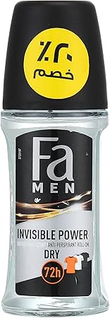 FA ROLL ON 50 ML Invisible powder men 20%