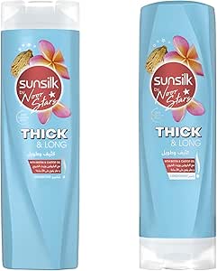 SUNSILK shampoo & CONDITIONER 350ML OFF Thick&Long