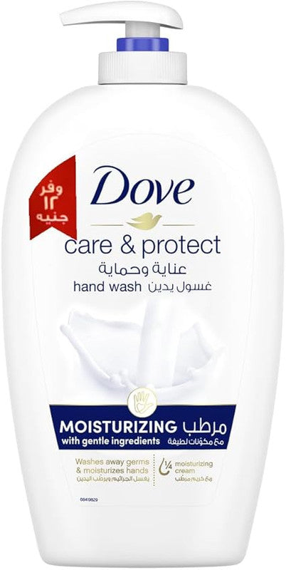 DOVE HAND WASH WIHTE 500ML 12L Moisturising