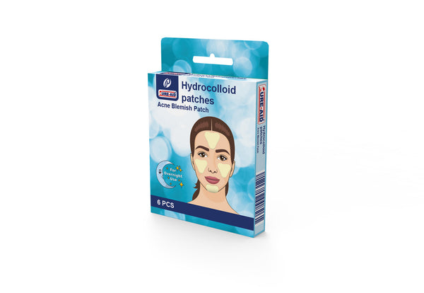 CUre-Aid Hydrocolloid patches 6 pieces