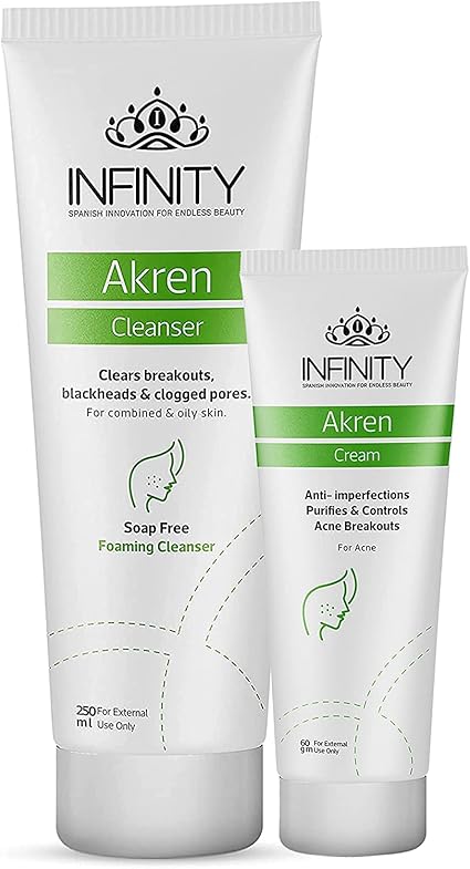 Infinity AKREN BUY CLEANSER GET CREAM FREE