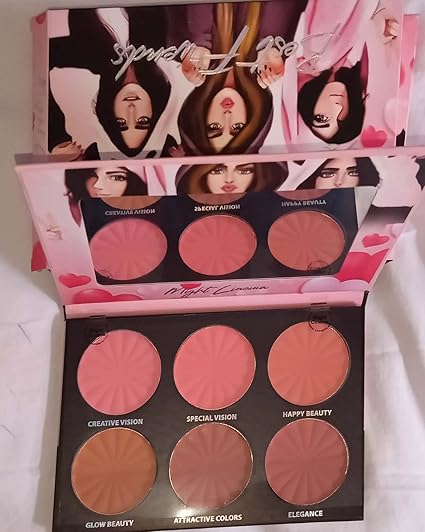 Might cinema Blusher 6colors cream powder1338