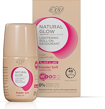 Eva Natural Glow Roll on Powder Soft 60g
