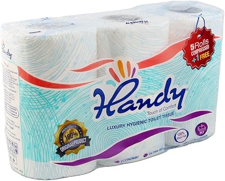 HANDY 6 TOILET ROLLS