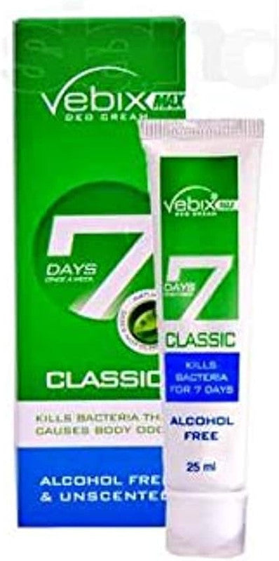 VEBIX Classic CREAM FOR unisex 25 ML