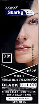 Starky Hair Dye Shampoo Black 250ml