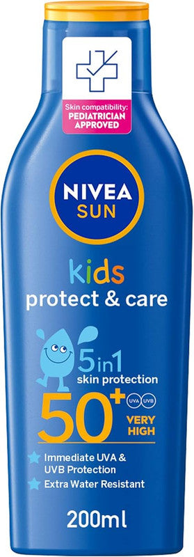 NIVEA SUN LOTION KIDS SPF50 200ML 25%OFF