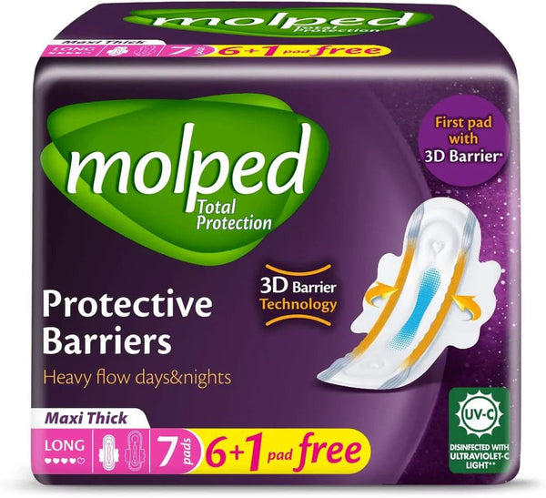 Molped protective barriers thick long 7pcs