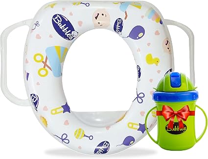 bubbles Potty Seat with Handles +cup with handles