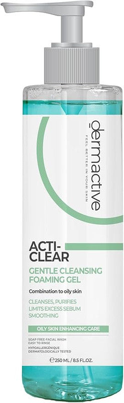 DERMACTIVE acticlear GENTLE FOAMING GEL 250ML Oily