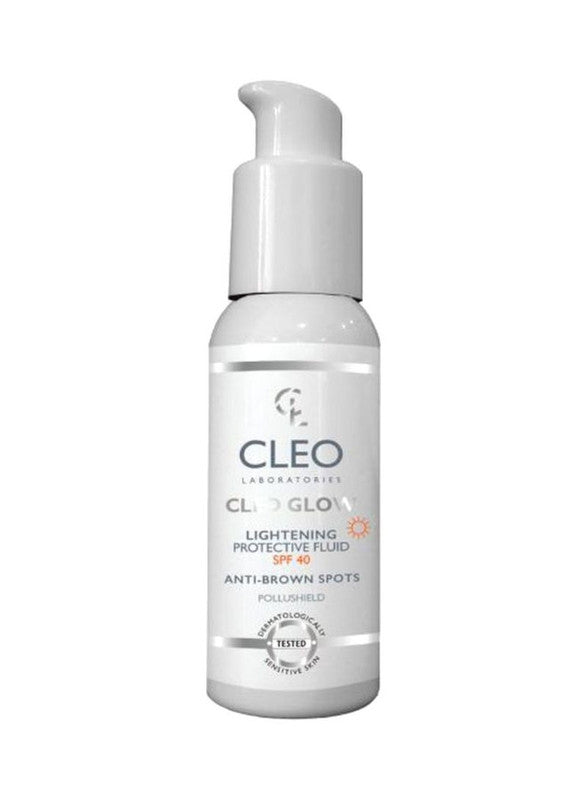 cleo glow lightening protective fluid spf 40