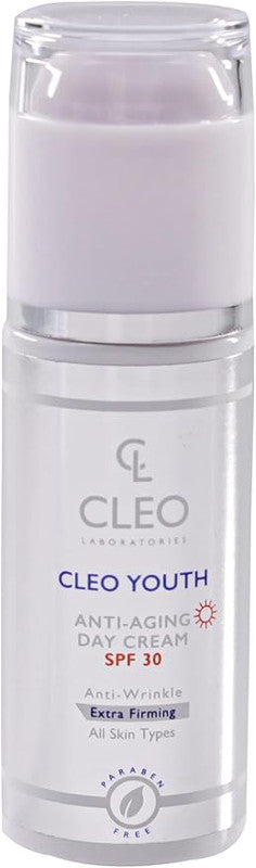 cleo youth anti aging day cream spf30 1+1