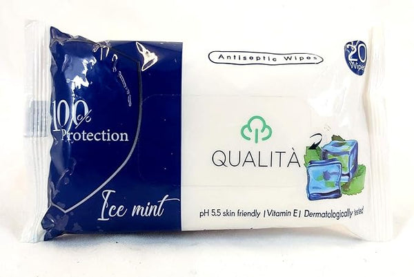 Quality Ice mint Antiseptic Wipes 20pcs