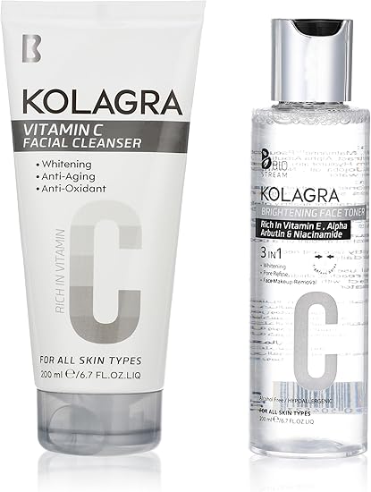 Kolagra Vitamin C Cleaser 200ml + vit c Toner 50%