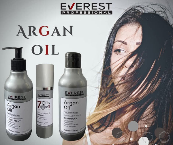 Everest 3pcs Argan Oil